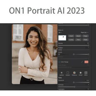 ON1 Portrait AI 2023 简单更好的肖像编辑