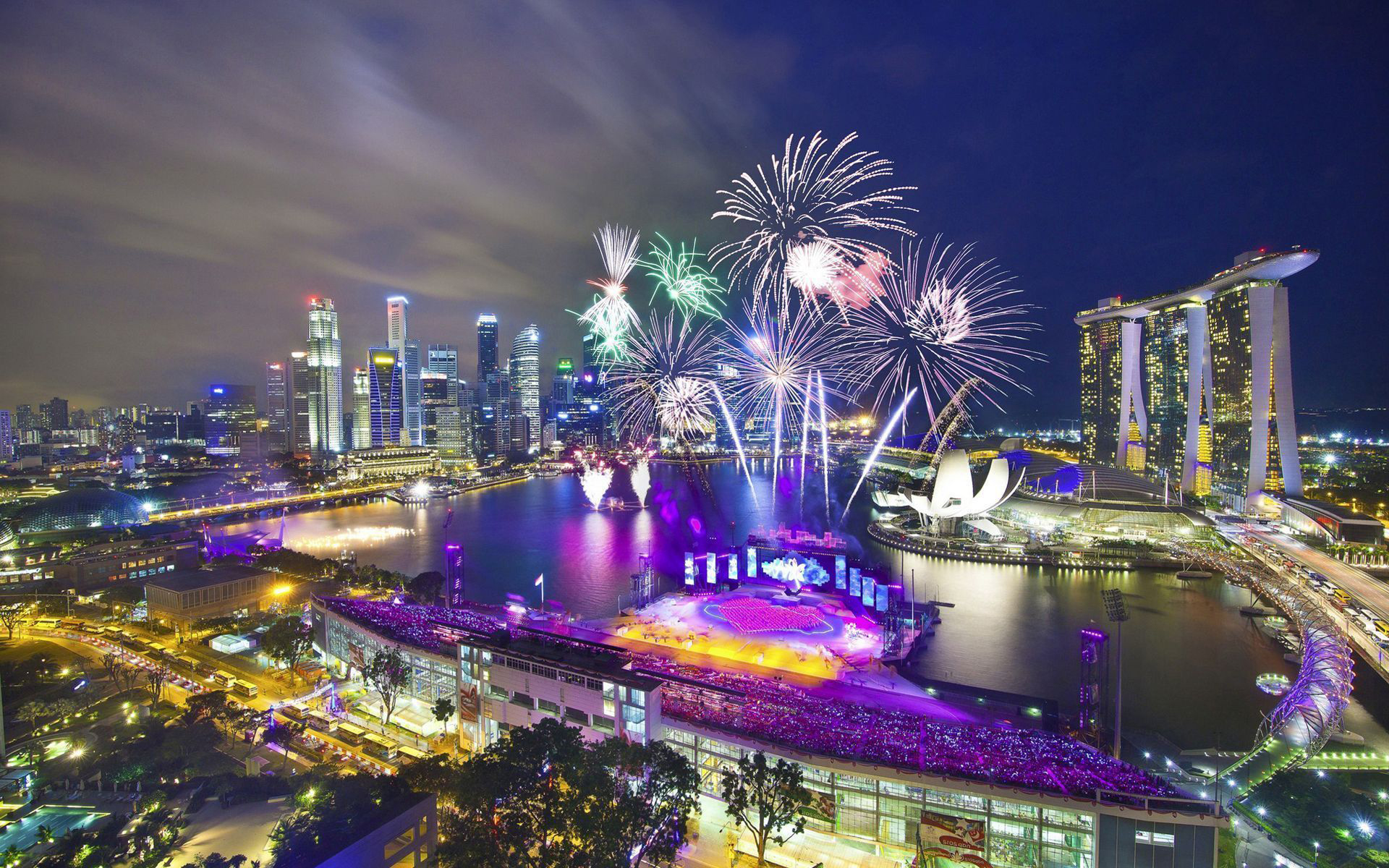 498水磨石夜景